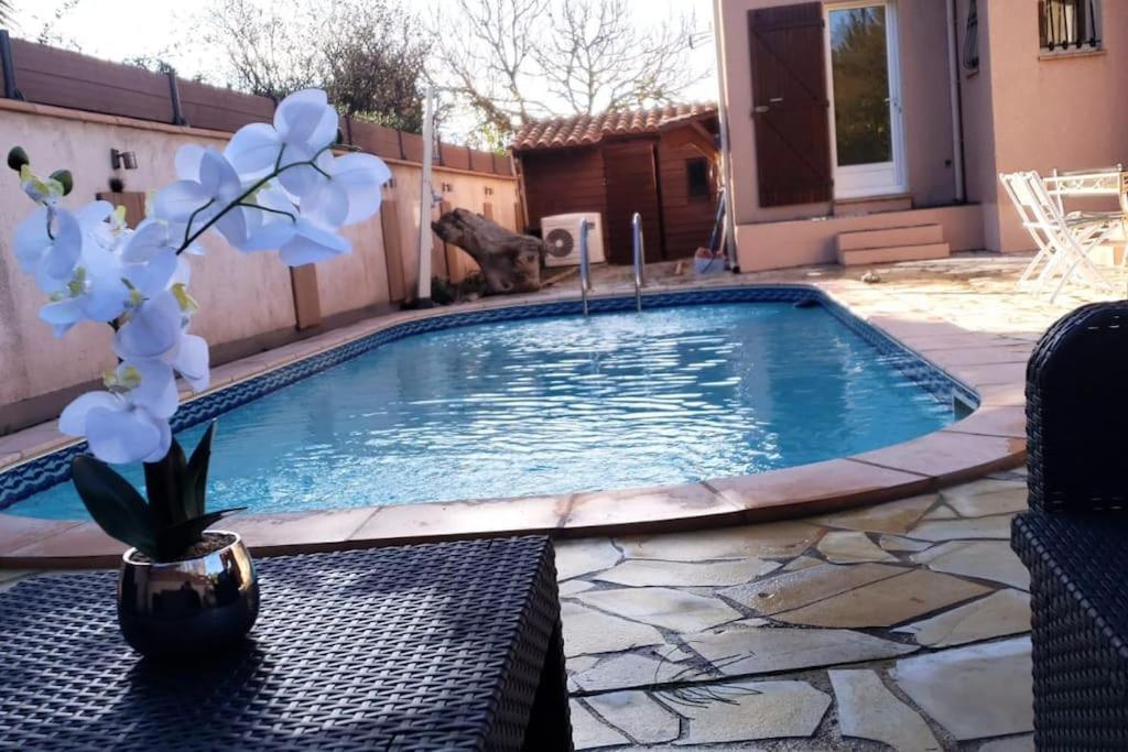 Villa Avec Piscine A St Marie La Mer Sainte-Marie-la-Mer Luaran gambar
